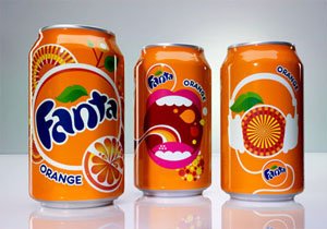 Nova Identidade Fanta: Latinhas