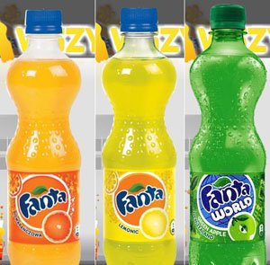 Nova Identidade Fanta: Garrafas