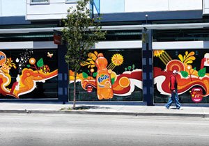 Nova Identidade Fanta: Vitrine