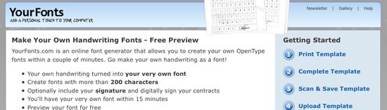 yourfonts yourfonts