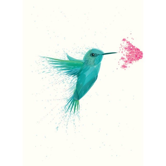 Hummingbird White