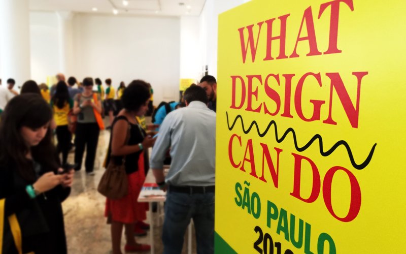 o que teve no What Design Can Do 2016 - FAAP