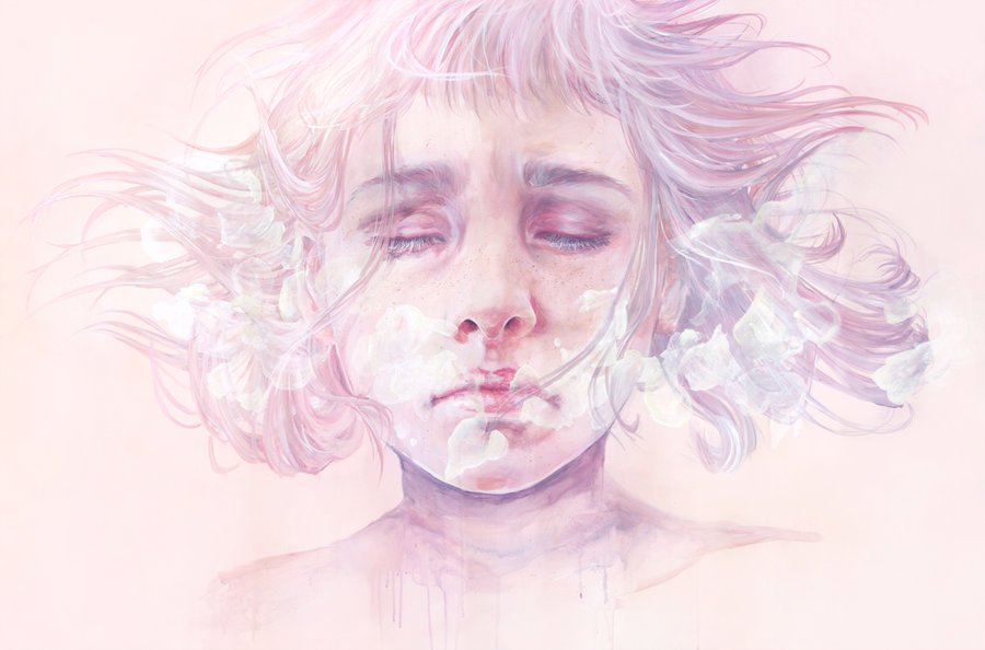 Silvia Pelissero - agnes cecile aquarela watercolor - Boteco Design