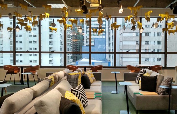 Escritórios criativos inspiração decoração arquitetura - Boteco Design